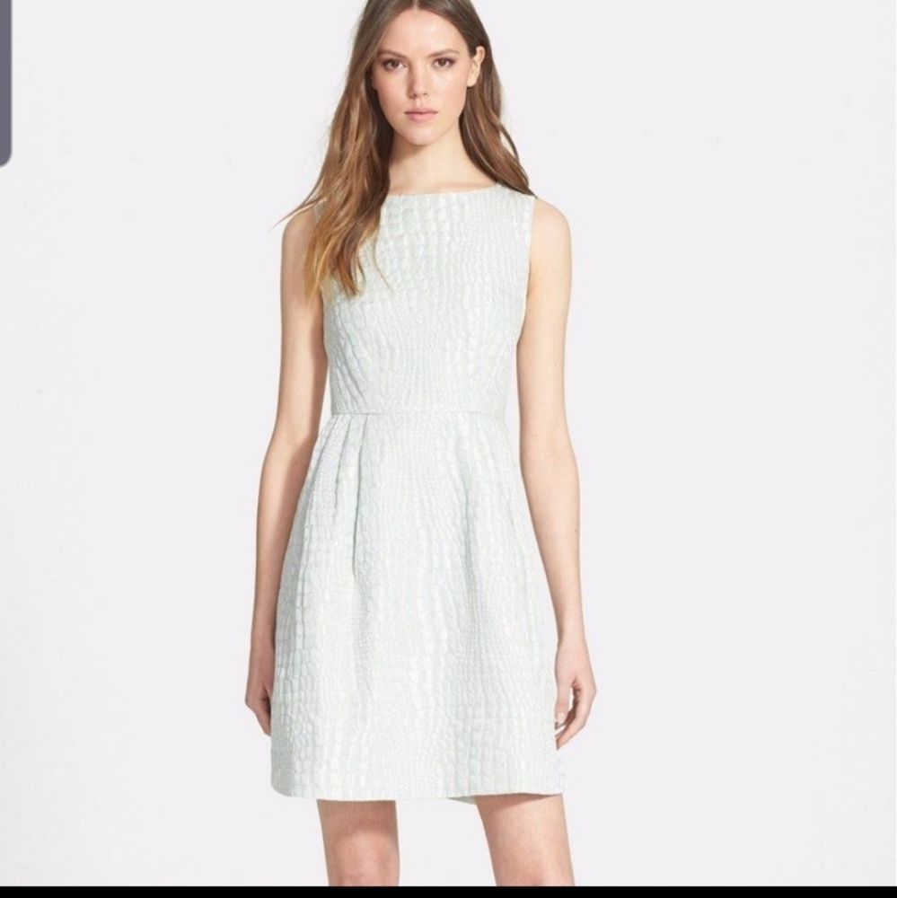 Ted Baker Brocade Mint Dress
